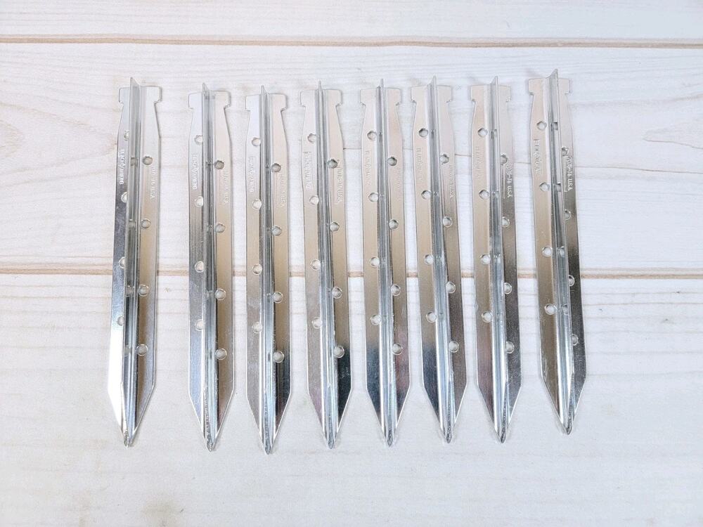 8 Black Diamond 7075-T6 USA Aluminum Tent Stakes Backpacking Outdoor Research OR